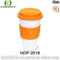 Dauerhafte doppelte Wand BPA geben Plastikkaffeetasse frei (HDP-2019)